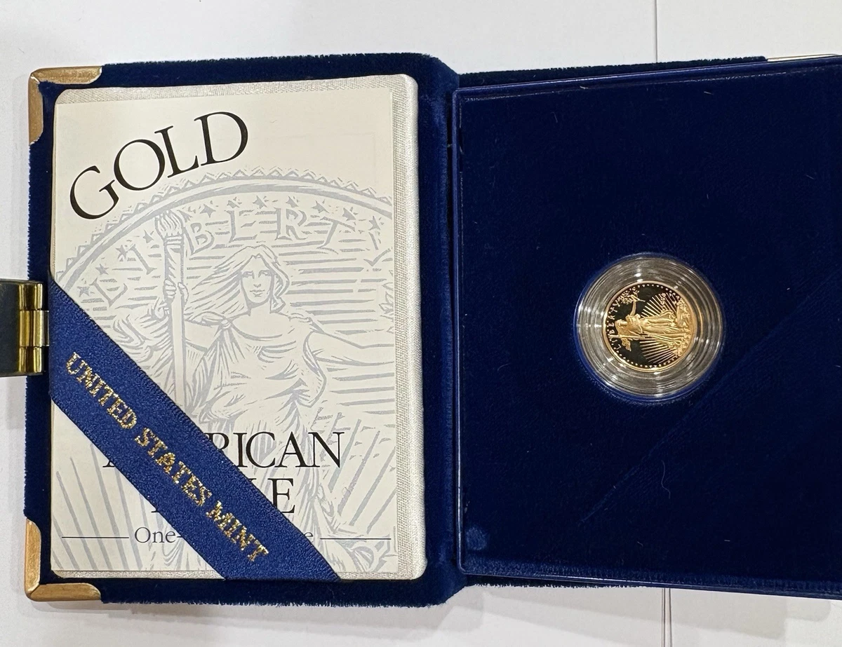 1/10 oz Precious Metal Content per Unit 1994 Gold Bullion Coins