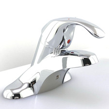 MOEN M-BITION 8439 Chrome Commercial Single Handle 4" Centerset Faucet