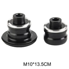 M10*135mm Bike Rear Hub Quick-Release Thru Axle Adapter Converter End Cap US