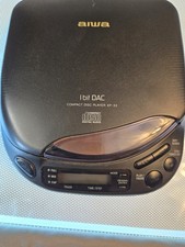 Aiwa XP-33 Portable CD Player Black Headphone Jack Resume Hold DSL 1994