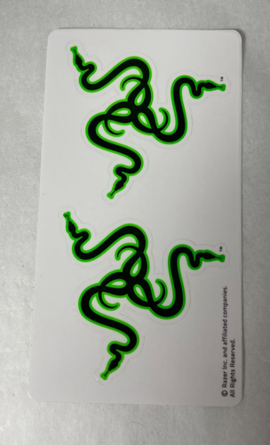 Razer Official Decal Sticker Set Sheet #2 - 第 1/1 張圖片