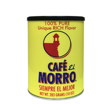 Caf  El Morro Dark Roast Espresso Ground Coffee, Authentic Puerto Rican Style, B