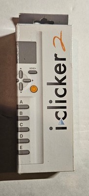 iClicker 2 Student Remote (2nd Edition)Never opened Box