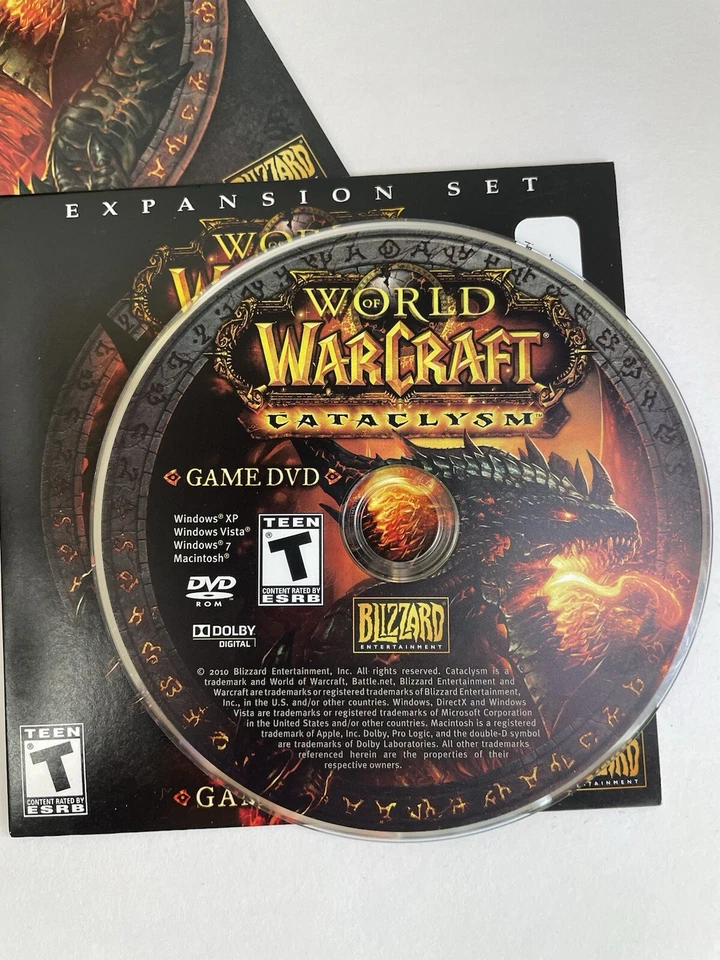 WORLD OF WARCRAFT PC Game Blizzard 2004 and 3 Expansions - Image 4 of 4