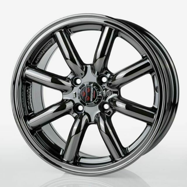 17 x 7.5" Watanabe F8 Wheels PCD 5x114.3 ET 38 CB 73.1 8 Spoke Black