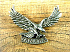 Yamaha Eagle Vest Pin Lapel 2-1/2" x 1-3/4" Hat Badge Star Motorcycles Royal