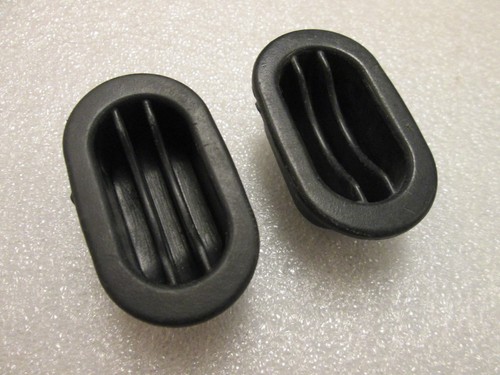 94-04 FORD MUSTANG CENTER CONSOLE COIN HOLDER INSERT BEZEL LOT OF 2 OEM 63044C82