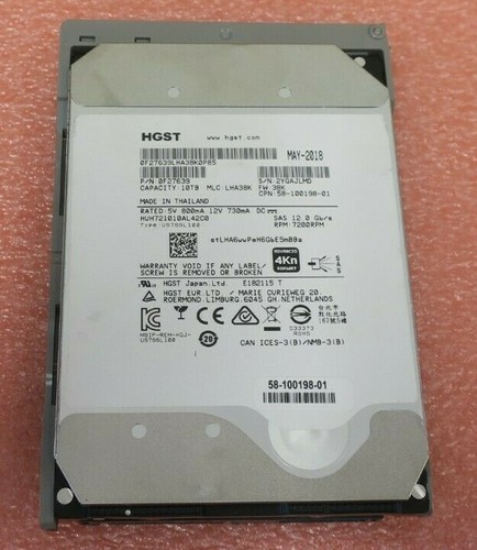Cisco UCSC-C3X60-10TB 10TB SAS DISCO RIGIDO 12 Gb/s 3,5" 7,2K per UCS C3160 - Foto 2 di 6