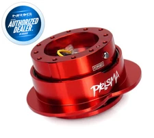 NEW NRG HEART SHAPE QUICK RELEASE RED BODY AND RING + HARDWARE SRK-143RD