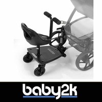 Be Cool Skate Wheeled Ride On Board For Buggy To Fit Bugaboo Cameleon - Black Be Cool Skate Wheeled Ride On Board For Buggy To Fit Bugaboo Cameleon - Black