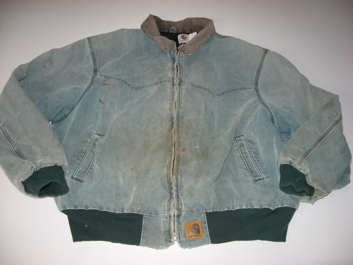 Vintage Carhartt Santa Fe Destressed Men's Quilted Lined Vintage Carhartt Santa Fe Destressed Men's Quilted Lined