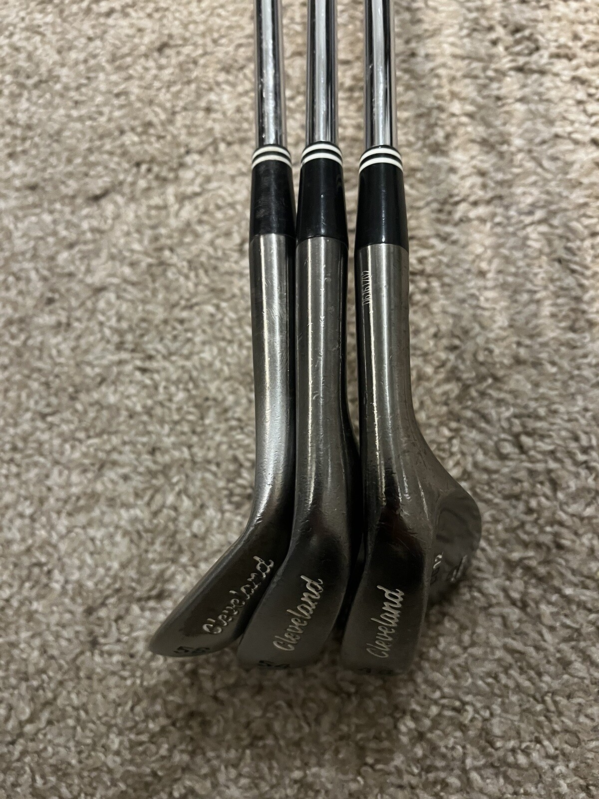 Cleveland Cg12 Zip Grooves Wedge Set (48,54,58) eBay