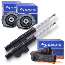 2x STOSSDÄMPFER +SACHS DOMLAGER +PROTECTION-KIT VORNE FÜR VW CRAFTER 30-35 30-50