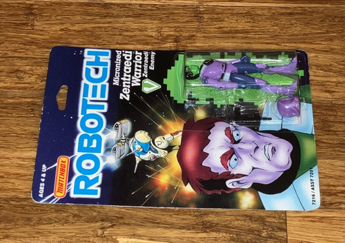 Vintage Carded Robotech Zentraedi Warrior Action Figure Matchbox MOC 1985 NEW - Picture 3 of 5