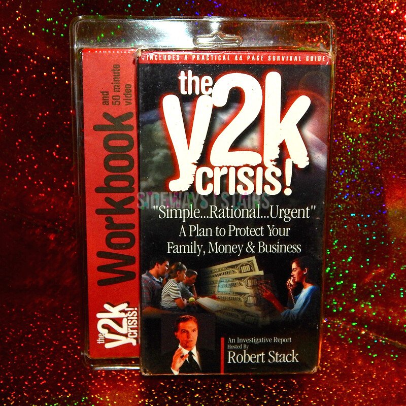 THE Y2K CRISIS! VHS VIDEO & WORKBOOK survival guide Robert