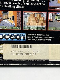 Untouchables NES Nintendo Game Vintage 1991 Authentic W/ Box & Booklet Movie Fun