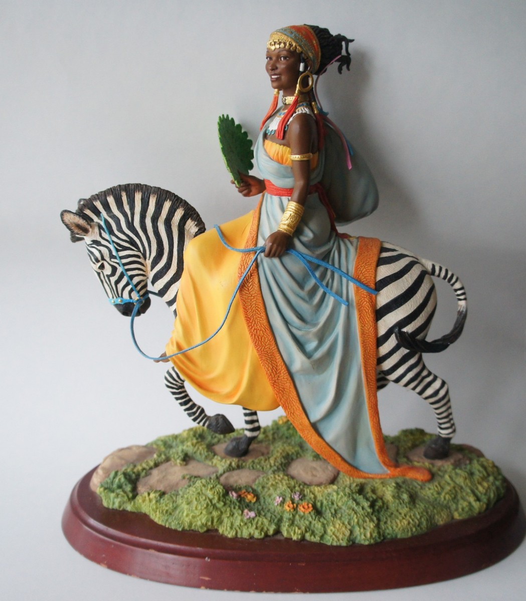 Thomas Blackshear Ebony Visions The African Queen Figurine | eBay