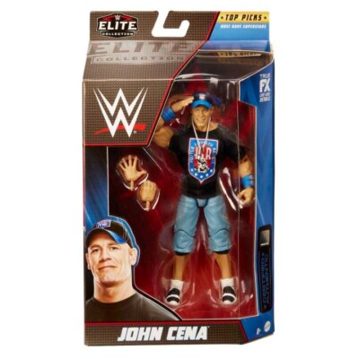 Mattel WWE Elite Collection John Cena with Entrance Shirt