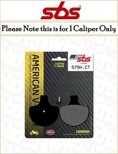 Harley Davidson Low Glide 1340 FXRS Low Rider 1985 [Front SBS HCT Brake Pads]