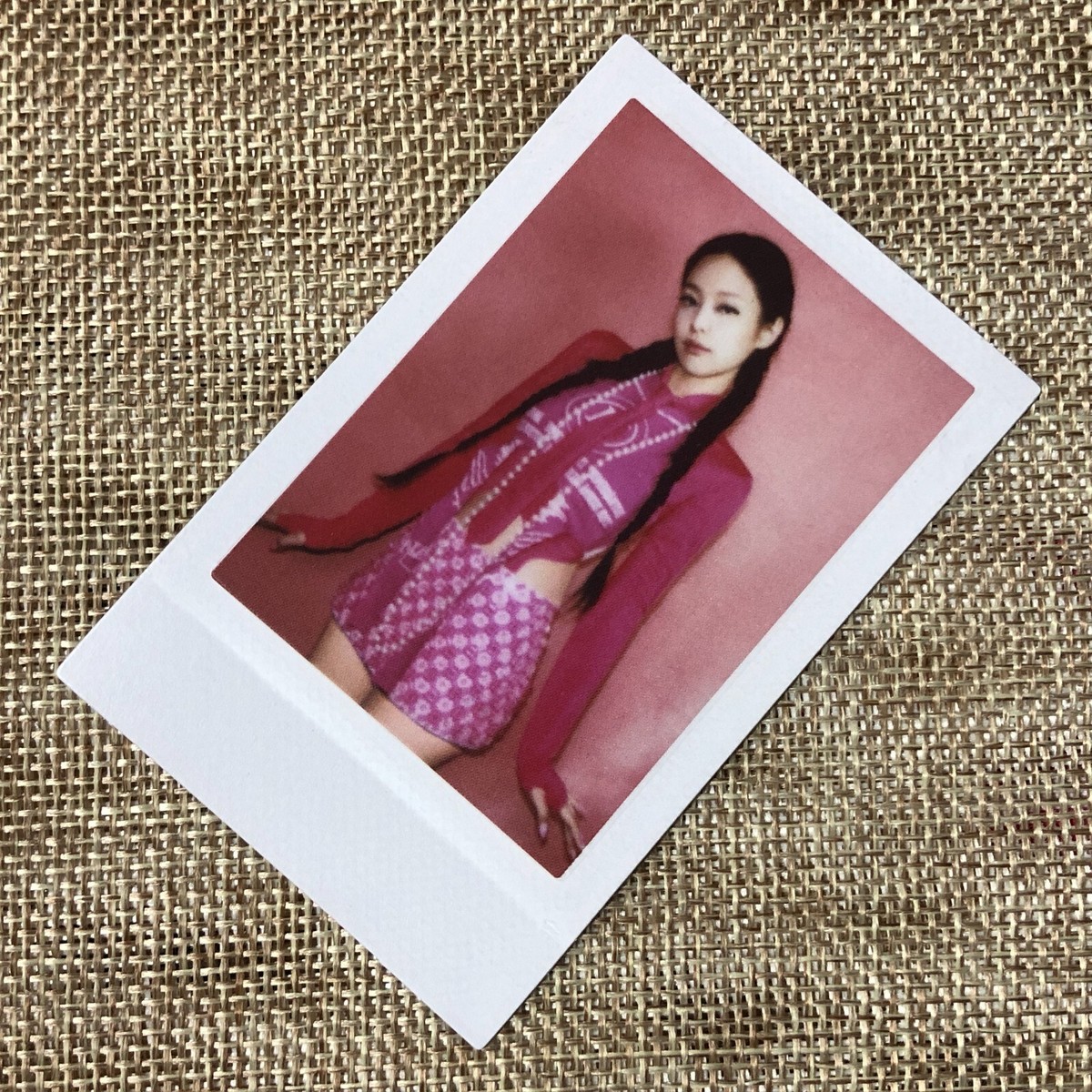 BLACKPINK JENNIE [ Born Pink ] Official Photocard, Pink Ver