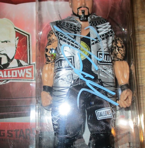 Figuras Toy Company FTC Luke Doc Gallow figura de lucha libre firmada certificado de autenticidad wwf wwe aew - Imagen 3 de 4