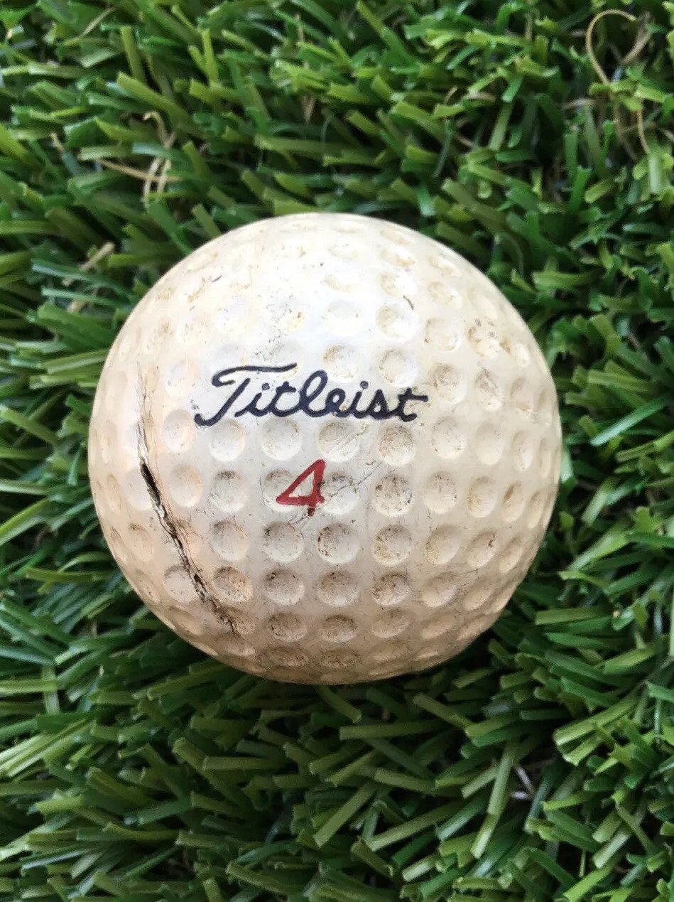 RARE Vintage DT Titleist 4 Golf Ball eBay