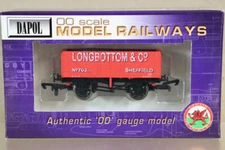 DAPOL D007A LONGBOTTOM & CO SHEFFIELD 7 PLANK WAGON 703 TMC LIMITED EDITION ny
