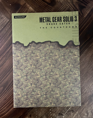 Strategy Guide - METAL GEAR SOLID 3 THE COUNTDOWN - inkl. Spinecard (2004)