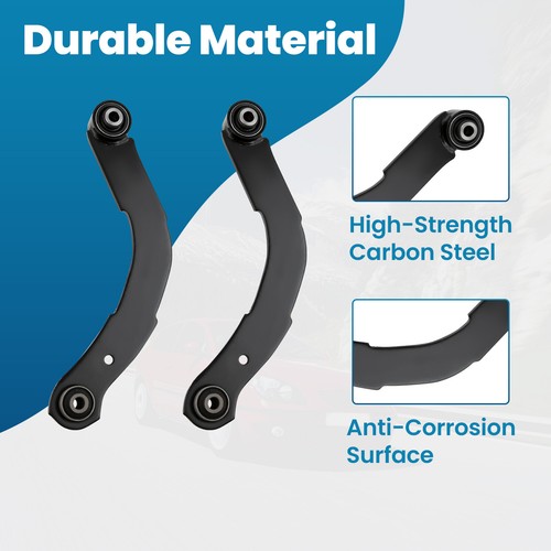 Rear Lower Control Arms Rearward Lateral Toe Arms for Caliber Patriot 2007-2017 - Picture 4 of 12