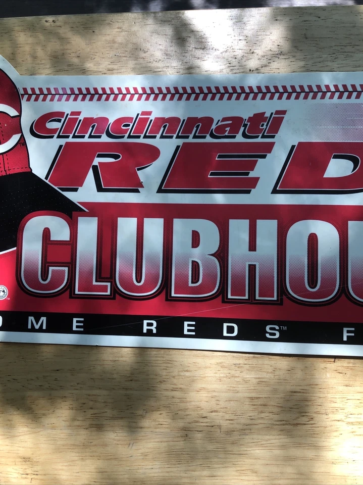 Cincinnati Reds Clubhouse Sign - Image 3 of 4