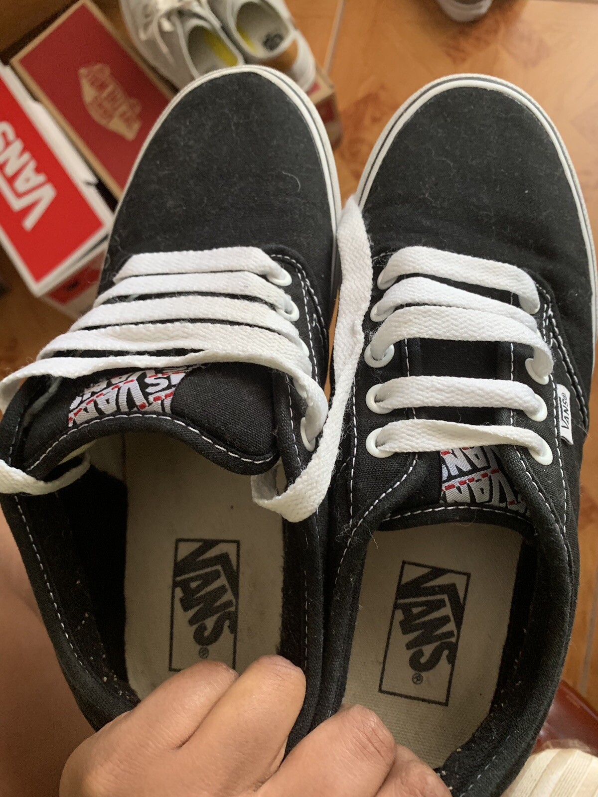 vans atwood canvas black white