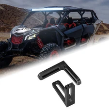 Front Upper Roof Adjustable 42" Light Bar Mount Brackets For Can-Am Maverick X3