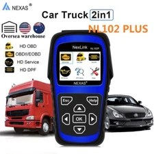 Auto Diagnostic Scanner DPF Regeneration Oil Reset For Diesel Heavy Duty Trucks