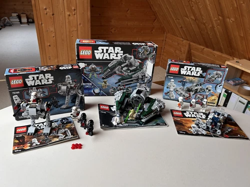 LEGO Star Wars: 75165 - 75166 - 75168 komplett und mit OBA und OVP