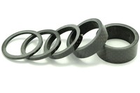 Omni Racer Carbon Fiber Headset Stem Fork Spacer Set: 1-1/8 2,3,5,10,15mm on sale Omni Racer Carbon Fiber Headset Stem Fork Spacer Set: 1-1/8 2,3,5,10,15mm on sale