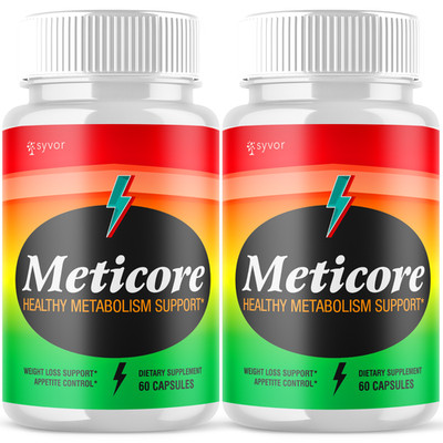 (2 Pack) Meticore Advanced Energy & Fitness Formula Vitamin Meti Core 120 Caps