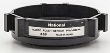 National Macro Flash Sensor PW-50M 58Mm Adapter
