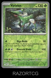 Virizion 010/086 White Flare Reverse Holo