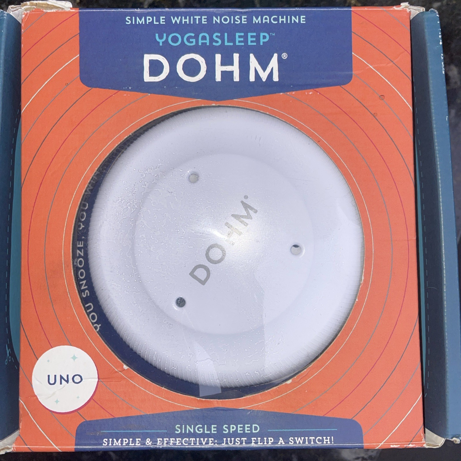 Yogasleep Dohm UNO White Noise Sound Machine (White)