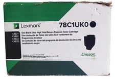 Lexmark 78C1UK0 Black Ultra High Yield Toner Cartridge See Description