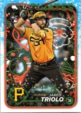 2024 Topps Holiday #H188 Jared Triolo