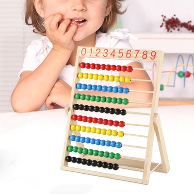 Zehn-Rahmen-Set Add Subtract Abacus für Jungen Mädchen Kindergarten