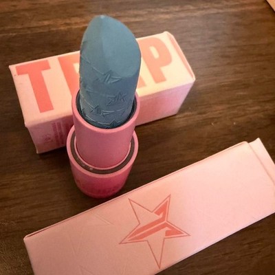 Jeffree Star Velvet Trap Lipstick JAWBREAKER baby blue AUTHENTIC  NIB