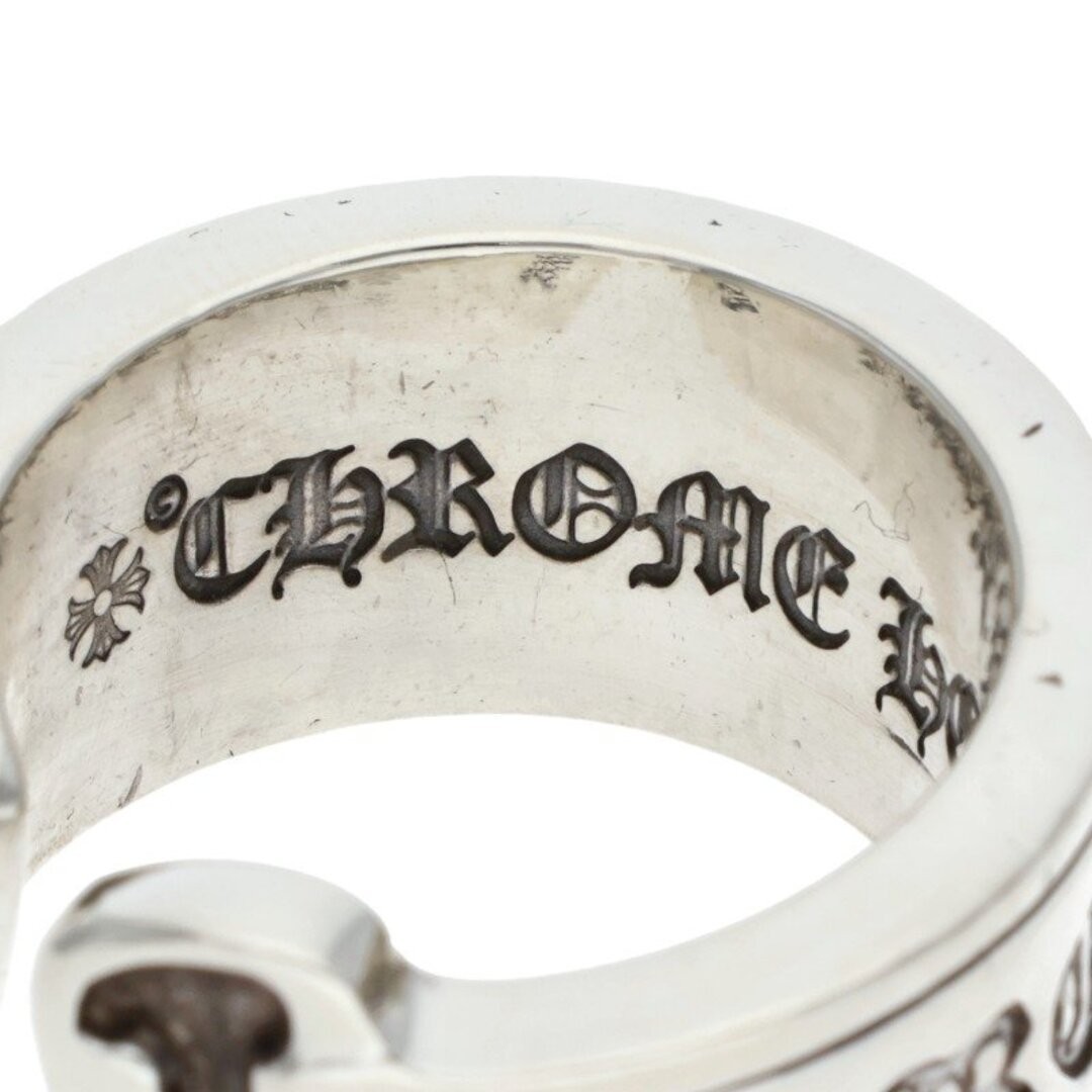 Chrome Hearts LG SCROLL LABEL large Ring Men's Size 19 Used 2143e6b206bbb94c1d82 thumbnail 4