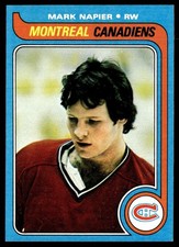 1979-80 Topps Card Hockey Mark Napier Montreal Canadiens #222 NM
