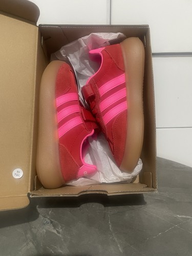 adidas Barreda Decode EL C Unisex Kids Trainers Red/Pink UK 11.5 EU 30 JR0770