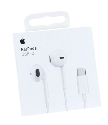 Apple EarPods USB C MTJY3AM/A USBC A3046 White Authentic