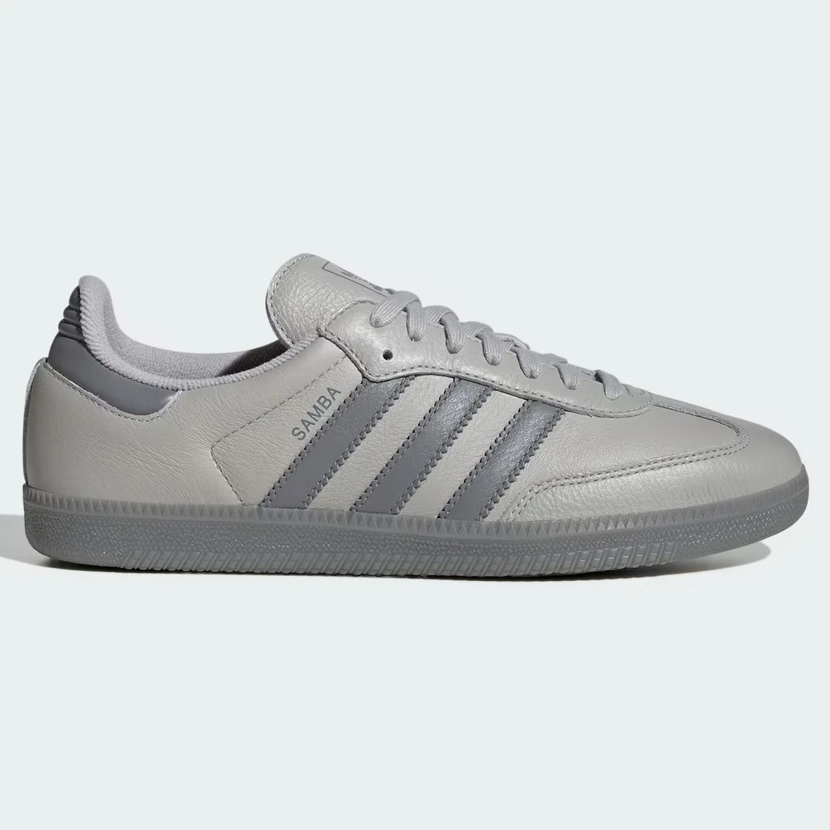 adidas gazelle silver green womens Adidas Samba Shoe in White/Grape | FallenFront NZ main image 0