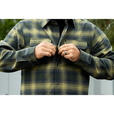 Biltwell Hi Test Color Moss Taglia Flannel Shirt M