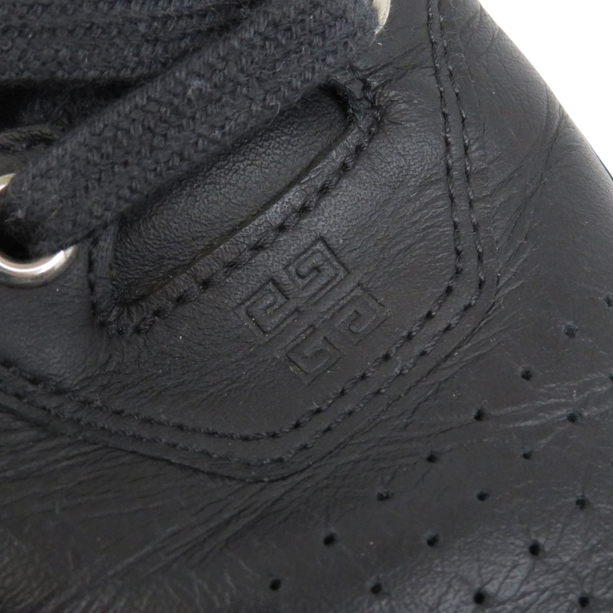 GIVENCHY G4 Leather Low-Top Sneakers mens black 【A】 thumbnail 9